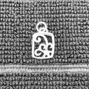 Vintage Inspirational Sterling Silver Pendant